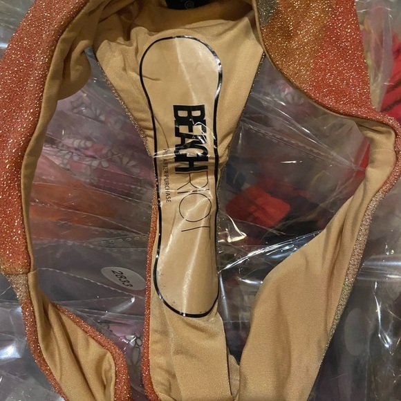 NWOT Beach Riot island bottom paradise stripe 12830 - Picture 6 of 7